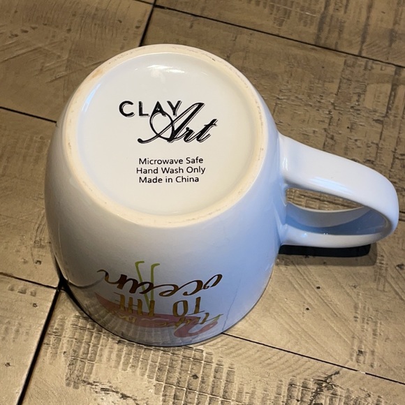 Flamingo “Take me to the Ocean” mug. 20 oz - Picture 3 of 4